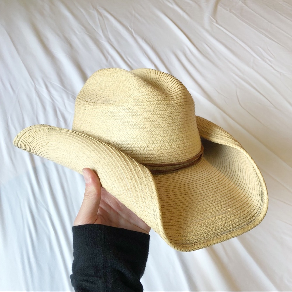 SunBody Hats Guatemalan Palm Leaf Cowboy Hat